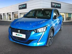 Azul Usado 2020 Peugeot e-208 GT Utilitario | 20.990 € (Un poco caro)