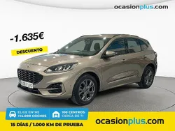 Gris Usado 2021 Ford Kuga ST-Line SUV | 16.990 € (Un poco caro)