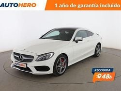 Blanco Usado 2017 Mercedes C300 AMG line Coupe | 28.899 € (Buen precio)
