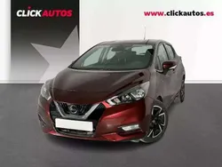 Rojo Usado 2021 Nissan Micra Acenta Utilitario | 11.150 € (Precio justo)