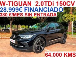 Negro Usado 2021 VW Tiguan Life SUV | 30.999 € (Precio justo)
