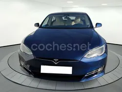 Azul Usado 2018 Tesla Model S Berlina | 32.990 € (Precio justo)