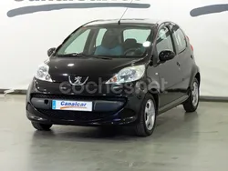 Negro Usado 2008 Peugeot 107 Utilitario | 3925 € (Precio justo)