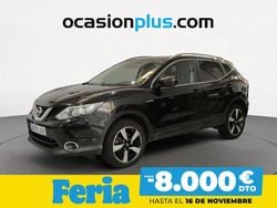 Negro Usado 2016 Nissan Qashqai N-Connecta SUV | 14.300 € (Precio justo)