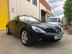 Negro Usado 2007 Mercedes SLK200 Descapotable | 11.800 € (Buen precio)