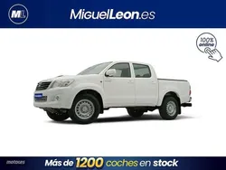 Blanco Usado 2015 Toyota HiLux Recogida | 23.985 € (Precio justo)