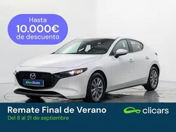 Blanco Usado 2024 Mazda 3 Prime-Line Berlina | 24.390 €