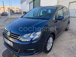 Azul Usado 2015 VW Sharan Advance Monovolumen | 17.990 € (Un poco caro)