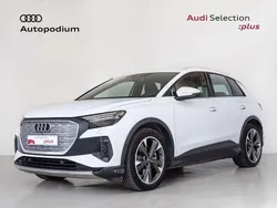 Blanco Usado 2021 Audi Q4 e-tron Advanced Plus SUV | 29.390 € (Precio justo)