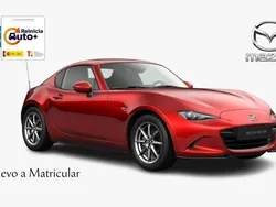 Rojo Nuevo 2025 Mazda MX5 Exclusive-Line Descapotable | 33.950 € (Precio justo)