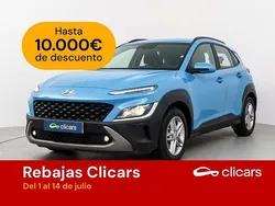Azul Usado 2021 Hyundai Kona SUV | 15.690 € (Precio justo)
