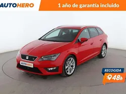 Rojo Usado 2014 Seat Leon FR Familiar | 14.499 € (Precio justo)