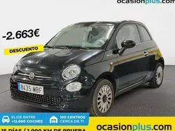 Negro Usado 2022 Fiat 500C Dolcevita Descapotable | 10.273 € (Buen precio)
