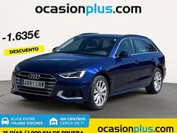 Azul Usado 2021 Audi A4 Advanced Familiar | 27.264 € (Precio justo)