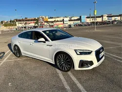Blanco Usado 2022 Audi A5 Sportback S-Line Berlina | 35.980 € (Un poco caro)