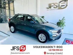 Gris Usado 2020 VW T-Roc SUV | 20.999 € (Precio justo)