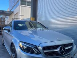 Gris / plata Usado 2015 Mercedes C220 AMG line Coupe | 21.500 € (Buen precio)