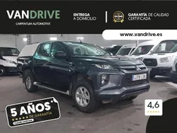 Gris Usado 2021 Mitsubishi L200 Recogida | 27.900 € (Precio justo)