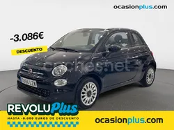 Negro Usado 2022 Fiat 500C Dolcevita Descapotable | 11.400 € (Precio justo)