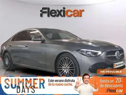 Gris Usado 2021 Mercedes C220 Berlina | 30.290 € (Precio justo)