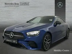 Azul espectral metalizado Usado 2023 Mercedes E220 Coupe | 58.500 € (Precio justo)