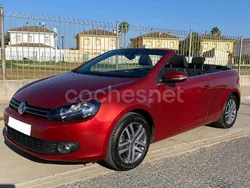 Granate Usado 2012 VW Golf Cabriolet Descapotable | 10.499 € (Precio justo)