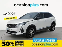 Blanco Usado 2021 Peugeot 3008 GT SUV | 19.700 € (Precio justo)
