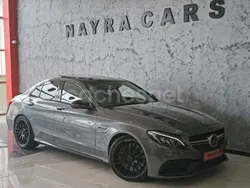 Gris / plata Usado 2017 Mercedes C63S AMG Berlina | 53.990 € (Precio justo)
