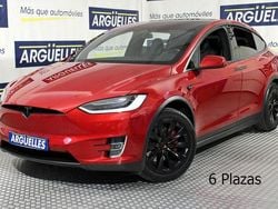 Rojo Usado 2018 Tesla Model X SUV | 36.800 € (Precio justo)