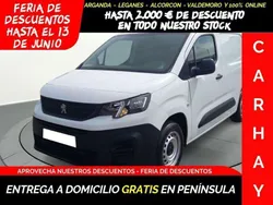 Blanco Usado 2020 Peugeot Partner S Monovolumen | 9790 € (Precio justo)