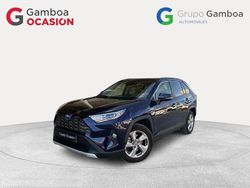 Azul Usado 2019 Toyota RAV4 Hybrid Luxury SUV | 31.690 €