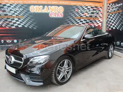 Negro Usado 2017 Mercedes E220 Descapotable | 38.500 € (Un poco caro)