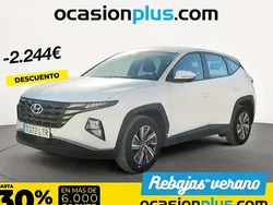 Blanco Usado 2021 Hyundai Tucson SUV | 17.273 € (Precio justo)