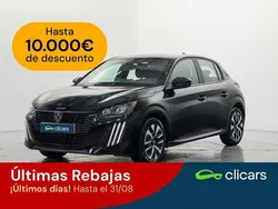 Negro Usado 2024 Peugeot 208 Active Utilitario | 14.590 € (Buen precio)