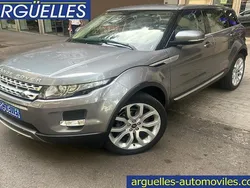 Gris / plata Usado 2013 Land Rover Range Rover evoque Prestige SUV | 18.950 € (Precio justo)