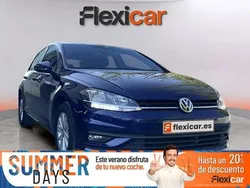 Azul Usado 2020 VW Golf VII Advance Berlina | 16.490 € (Precio justo)