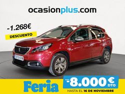Rojo Usado 2018 Peugeot 2008 Style SUV | 10.900 € (Precio justo)