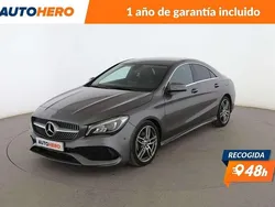 Gris Usado 2017 Mercedes CLA200 AMG line Berlina | 24.299 € (Precio justo)