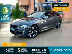 Gris Usado 2018 BMW 330 Familiar | 22.190 € (Buen precio)