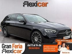 Negro Usado 2021 Mercedes E220 Familiar | 33.490 € (Precio justo)