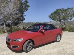 Rojo Usado 2017 BMW 220 Descapotable | 25.000 € (Un poco caro)