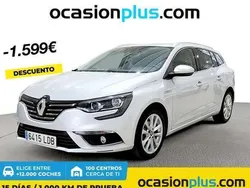 Plateado Usado 2019 Renault Mégane GrandTour Zen Familiar | 15.991 € (Precio justo)
