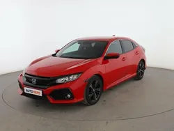 Rojo Usado 2017 Honda Civic Elegance Berlina | 16.999 € (Precio justo)