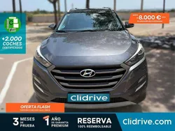 Gris Usado 2018 Hyundai Tucson GO! SUV | 14.490 € (Precio justo)