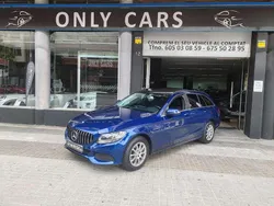 Azul Usado 2017 Mercedes C200 Berlina | 16.990 € (Buen precio)