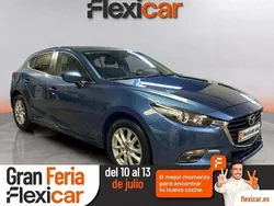 Azul Usado 2017 Mazda 3 Style Berlina | 13.090 € (Precio justo)