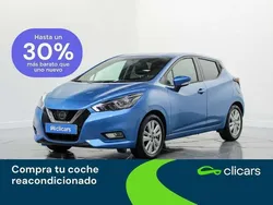 Azul Usado 2019 Nissan Micra Acenta Utilitario | 10.890 € (Precio justo)