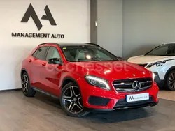 Rojo Usado 2015 Mercedes GLA220 AMG line SUV | 21.990 € (Precio justo)