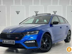 Azul Usado 2024 Skoda Octavia RS Familiar | 40.900 € (Un poco caro)