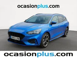 Azul Usado 2021 Ford Focus ST-Line Monovolumen | 16.537 € (Precio justo)